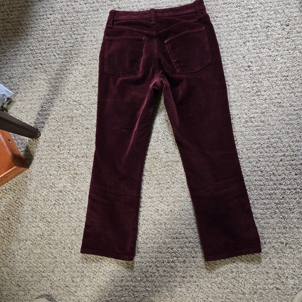 Universal Thread High Rise Maroon Jeans - Picture 2 of 7
